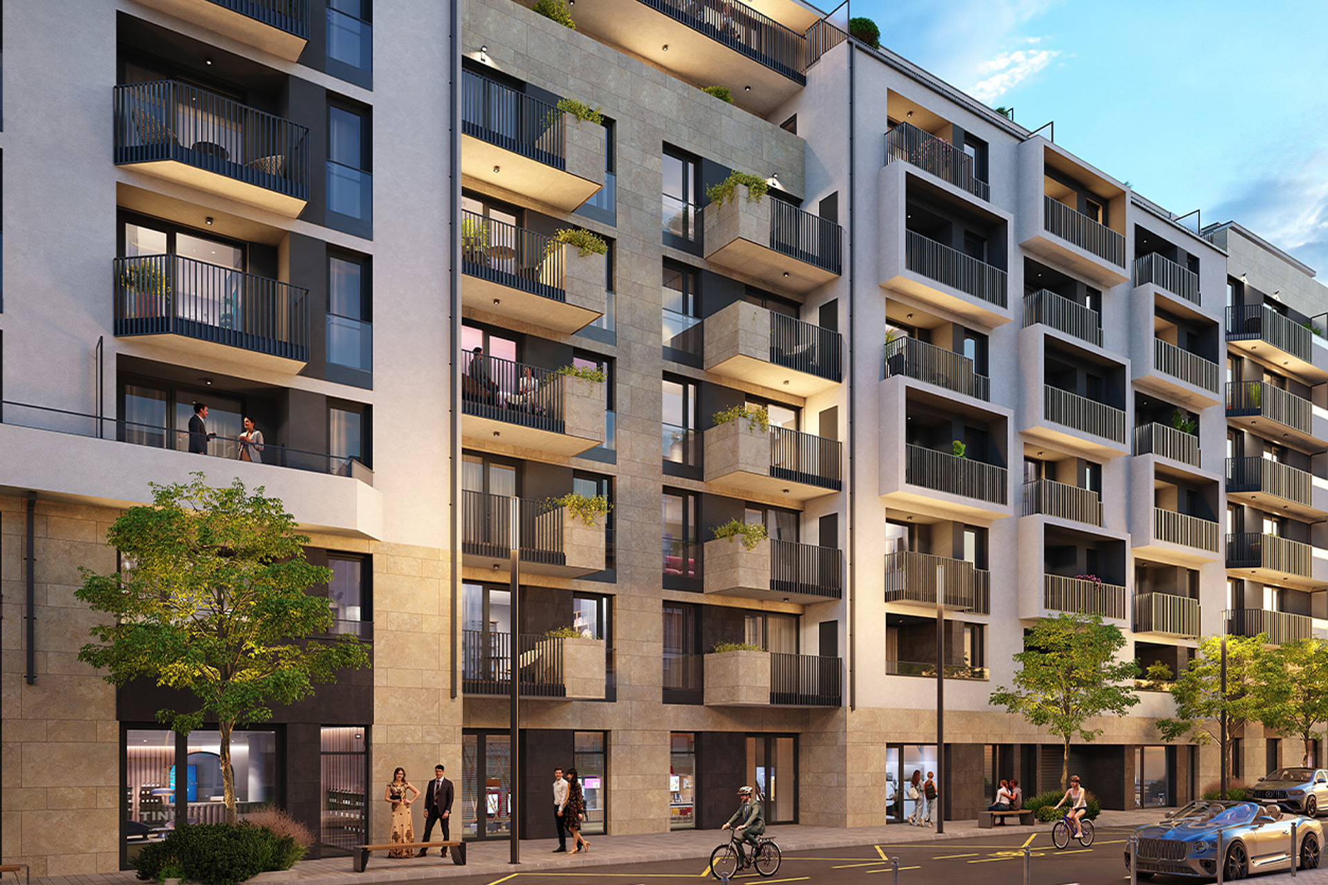Cosmo Residence shops