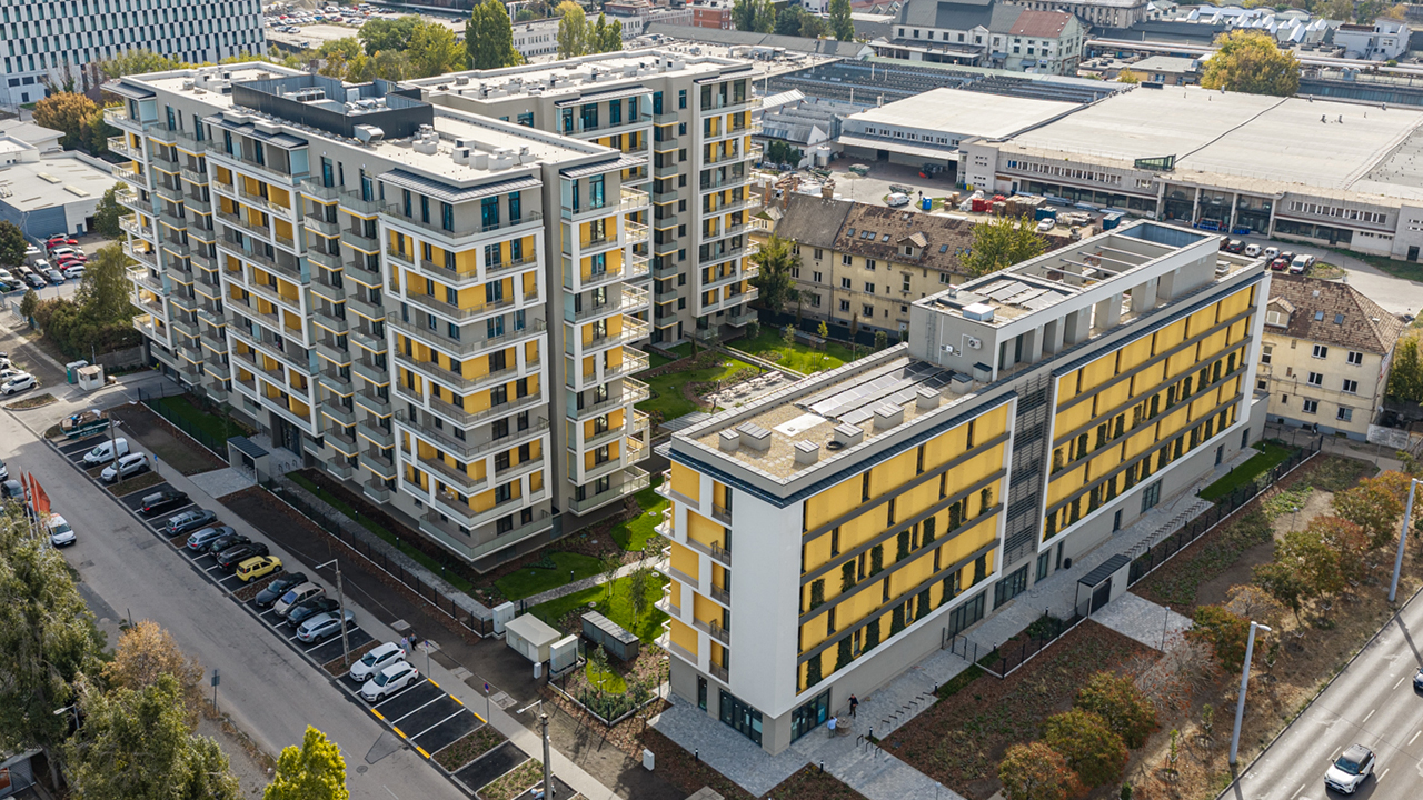 Kezdődhet a lakások átadása az Újbuda Gardenben